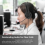 Wired USB Headset Computer Teaching Telephone Headset 2