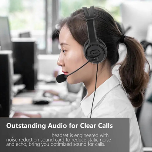 Wired USB Headset Computer Teaching Telephone Headset 1