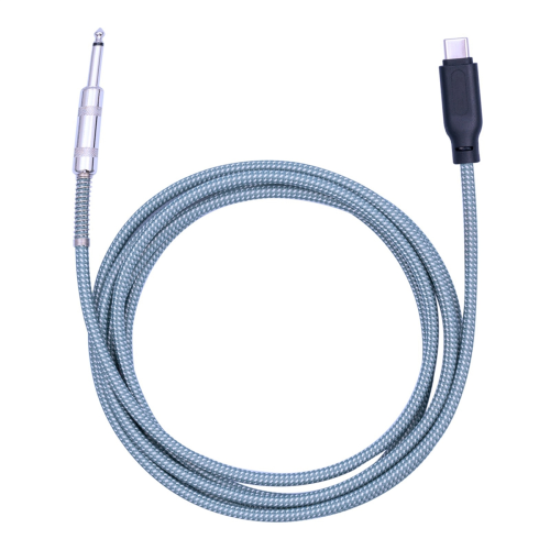 Καλώδιο ήχου κιθάρας 6,35 χιλ. σε USB Type-C αρσενικό 1/4 ίντσας σε USB-C, 1 μέτρο 2