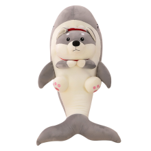 Soft Sharkdog Plush Toy Cute Plushie Hugging Doll Plush Pillow