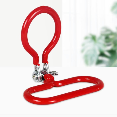 2er-Pack robuster Ballonhalter mit Griff für Glasballons mit glattem Hals 2