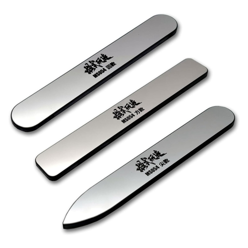 Conjunto de 3 ferramentas de polimento para vidro espelhado com nanofibras.