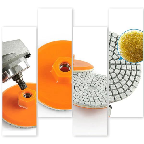 Integrated Stone Trimming and Polishing Disc 2