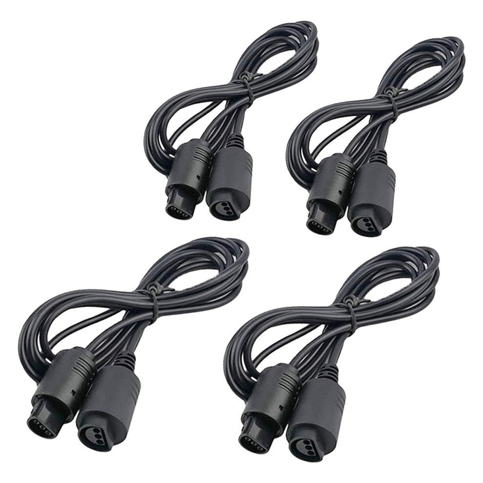 4 Pack 6Ft N64 Controller Extension Cable Cord For 64 4713228642834