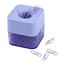 Nowe dwukolorowe spinacze do papieru, 28 mm, 130 spinaczy w pudełku()