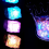 12PCS Waterproof LED Ice-Cube Colorful Quick Flashing B 7