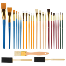 Set di pennelli professionali per pittura, pennelli per bambini, pennelli per pittura artistica