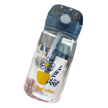 Botella de plástico para beber, gran capacidad, 520 ml