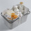 Panier plastique drainant à main 25x14.5x16cm Cap 10