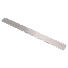 Guitar Bass Neck Notched Straight Edge Rocker String Action Ruler