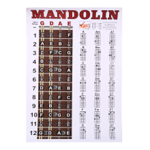 Tabella degli accordi per mandolino, guida allo strumento musicale per l'allenamento