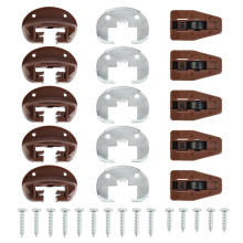 Juego de 5 guías para cajones, guías para cajones, piezas para muebles