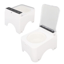 Dispenser di cibo per gatti Stile 2 650mAh 21x16x15cm Trasparente
