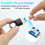 Flash memory TF card reader USB3.0 adapter for TF SD PC laptop 2