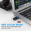 Flash memory TF card reader USB3.0 adapter for TF SD PC laptop 6