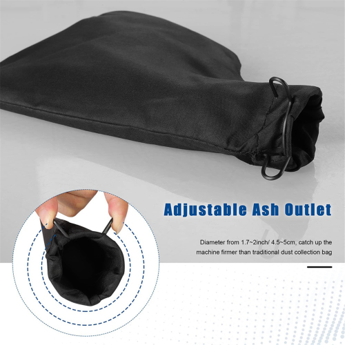 Sac à poussière pour scie à onglets modèle 255 avec fermeture éclair et support (1 pièce) 1