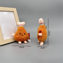 Food Plush Toy Plush Keychain for Food Themed Party Birthday Gifts