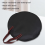 Bolsa para bateria de 10 polegadas em tecido Oxford preto com abafador portátil. 3