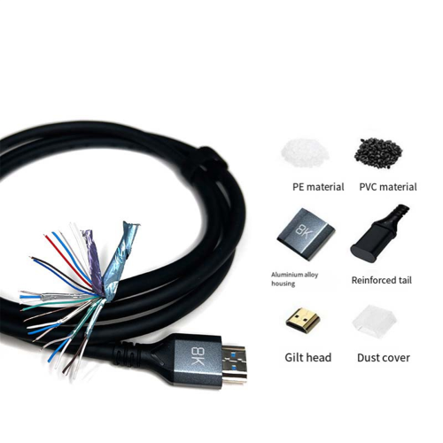 8K -Compatible 2.1 Cable High Speed for Video Cable PC Laptop 1