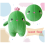 Cuddly Cactus Stuffed Plant Animal,S 3