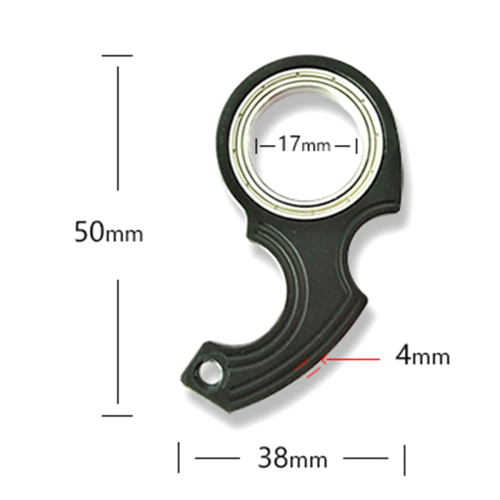 Brelok Spinner, Brelok Spinner, Brelok, Brelok, Czarny 2