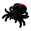 Simulation Spider Jumping Spider Doll Crawling Pet Doll Plush black 1