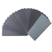 20 pezzi di carta vetrata assortita per levigatura di legno e metallo, 9 x 3,6 pollici