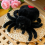 Simulation Spider Jumping Spider Doll Crawling Pet Doll Plush black 7
