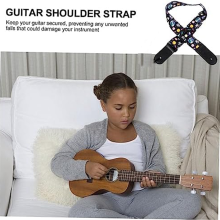 Ukulelengurt, verstellbarer Gurt für Ukulelen und Kindergitarren