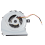 Ventilátor pre CPU notebooku Satellite L700 L740 L745 1