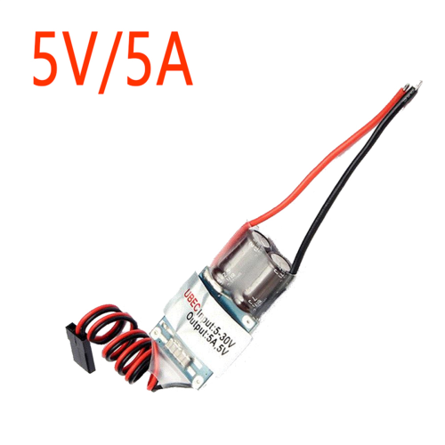 Τροφοδοτικό Δέκτη FPV 5A 2-7S BEC (UBEC) 5V για Τηλεκατευθυνόμενο Αεροπλάνο 1