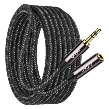 Kabel audio stereo AUX 3,5 mm do słuchawek, smartfona, tabletu, 2 m