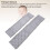Breathable Mesh Baby Bed Bumper 2pcs Crib Liner Plum Gray 6