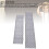 Breathable Mesh Baby Bed Bumper 2pcs Crib Liner Plum Gray 4