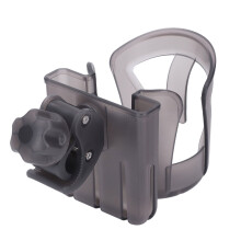 Multifunctional Stroller Cup & Phone Holder 9.2x12x10cm Grey Brown