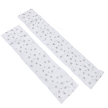 2 piezas de protector de cuna de malla con estrellas, 340x30cm/160x30cm