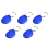 5 τεμάχια EM4100 μόνο για ανάγνωση EM4100 125Khz κάρτα Proximity Token μπρελόκ μπλε 1
