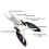 Fishing Pliers Cutter Braided Line Lure Bait Scissors 4