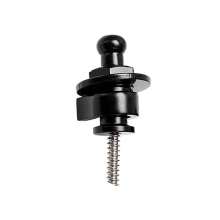 Gitarrengurtschloss Metall Bass Studs Anti-offGuitar Locks Schwarz
