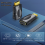 Adaptador VGA compatível com conversor de áudio HD 1080p, preto. 7