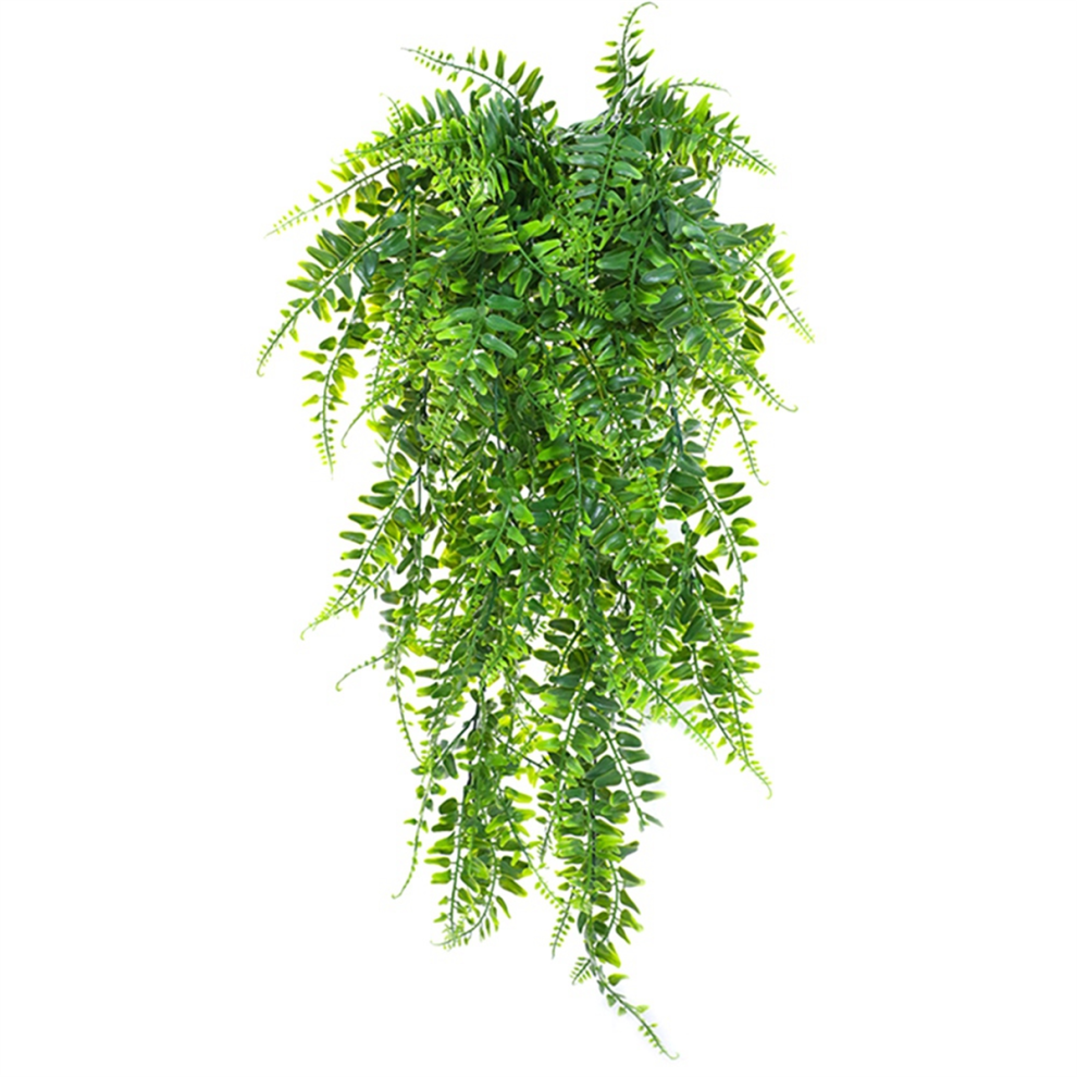Leaves Artificial Grass Plant Hanging Fake Leaf Wall Decoration