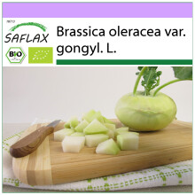 SAFLAX - BIO - Cavolo rapa - Superschmelz - 20 semi - Brassica