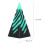 Impossible Cone PLA 5,5x11 cm Verde-negro juguete de escritorio 2