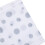 Paracolpi per culla a due pezzi, in rete, 340 x 30 cm, con pois bianchi 13