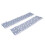Breathable Mesh Crib Bumper Set for Full Size Cribs Gray Dots 1