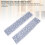 Breathable Mesh Crib Bumper Set for Full Size Cribs Gray Dots 7