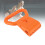 Poignée de kettlebell portable et réglable orange 10