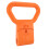 Poignée de kettlebell portable et réglable orange 1