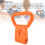 Poignée de kettlebell portable et réglable orange 12