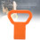 Poignée de kettlebell portable et réglable orange 3
